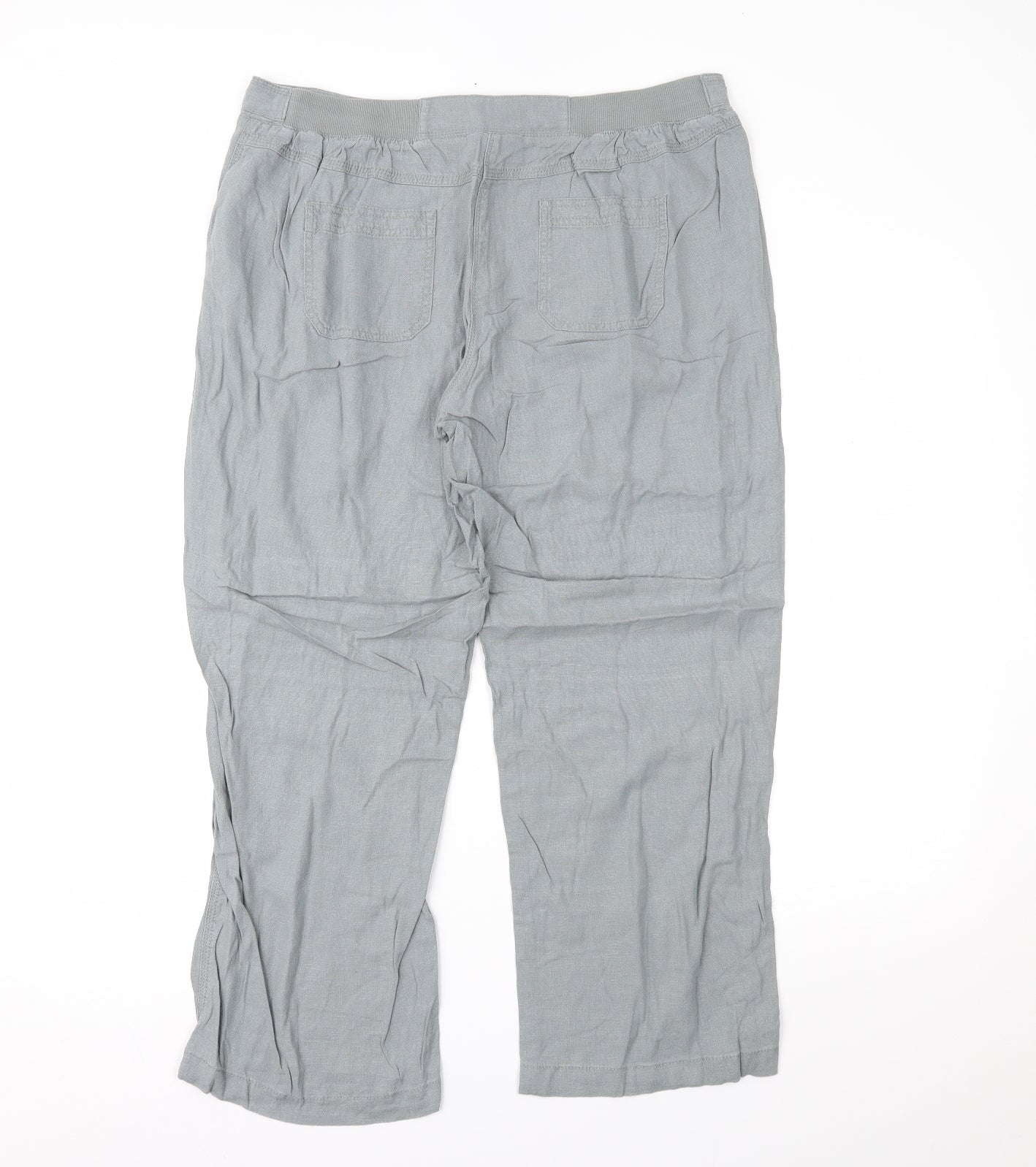 BHS Womens Green   Trousers  Size 16 L25 in
