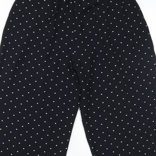 Zara Womens Blue Polka Dot  Trousers  Size S