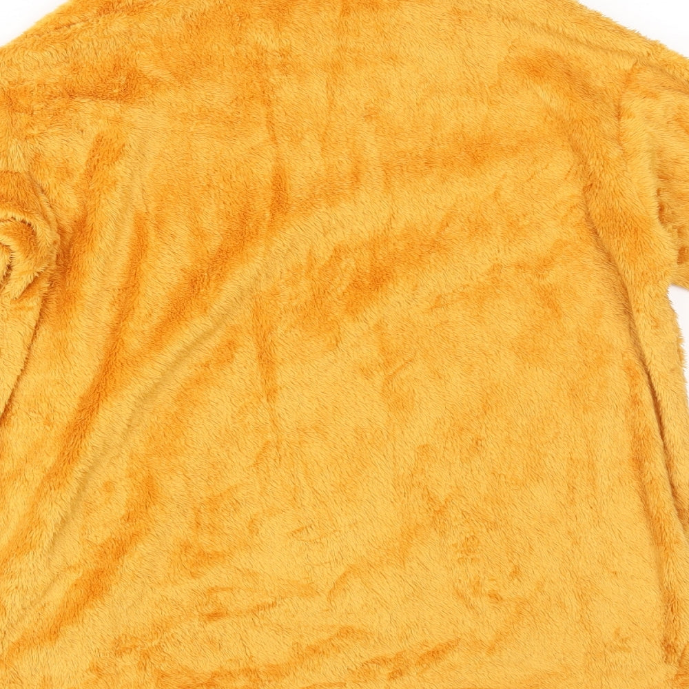 Uniqlo Womens Yellow Solid  Top Pyjama Top Size L  - SNOOPY