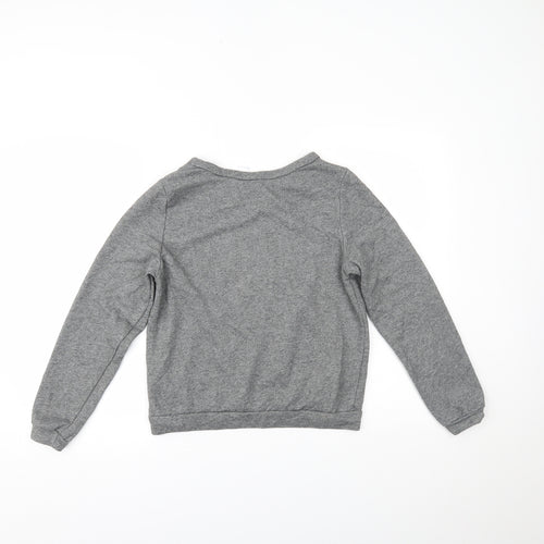 H&M Womens Grey   Basic Blouse Size M