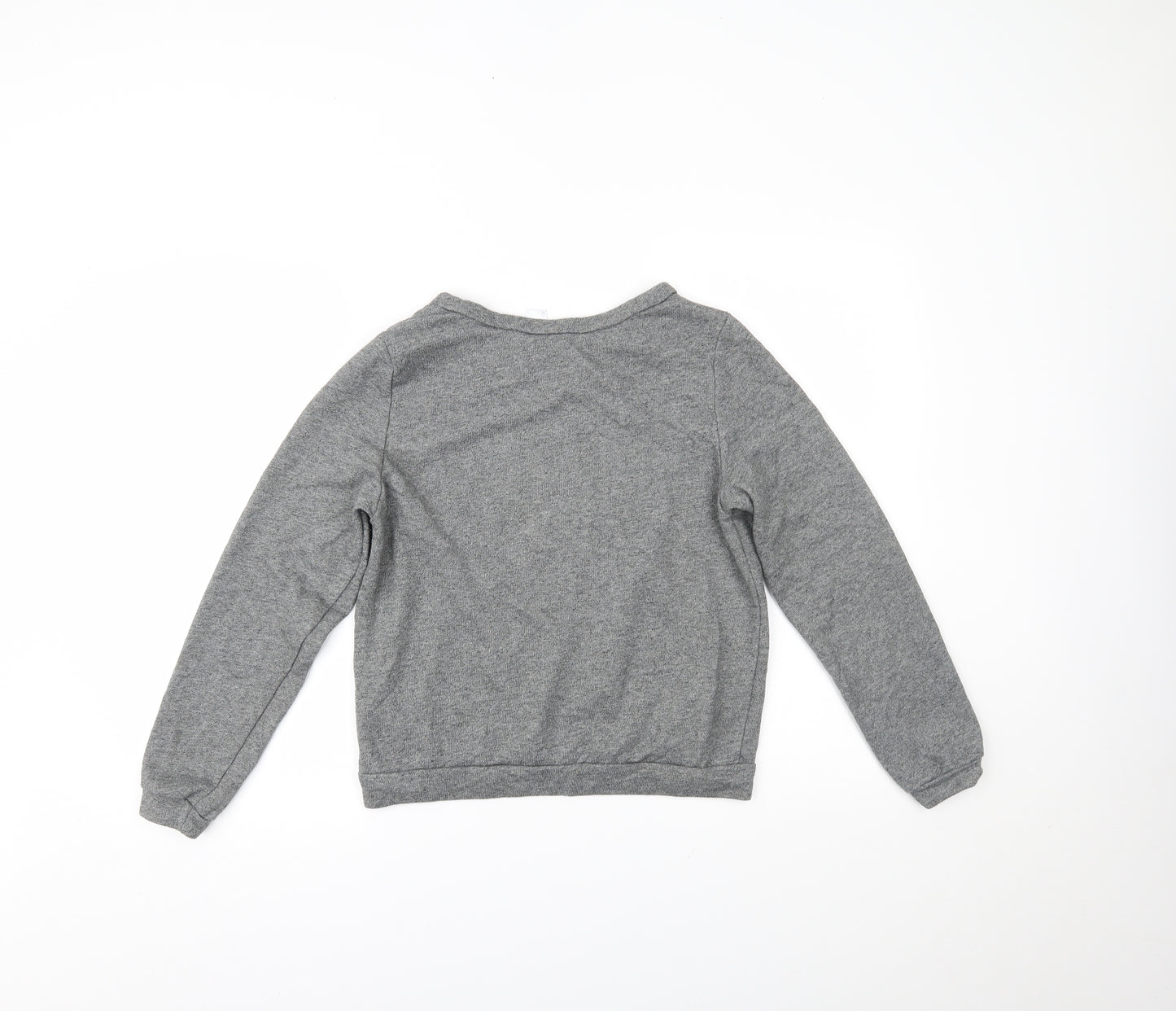 H&M Womens Grey   Basic Blouse Size M