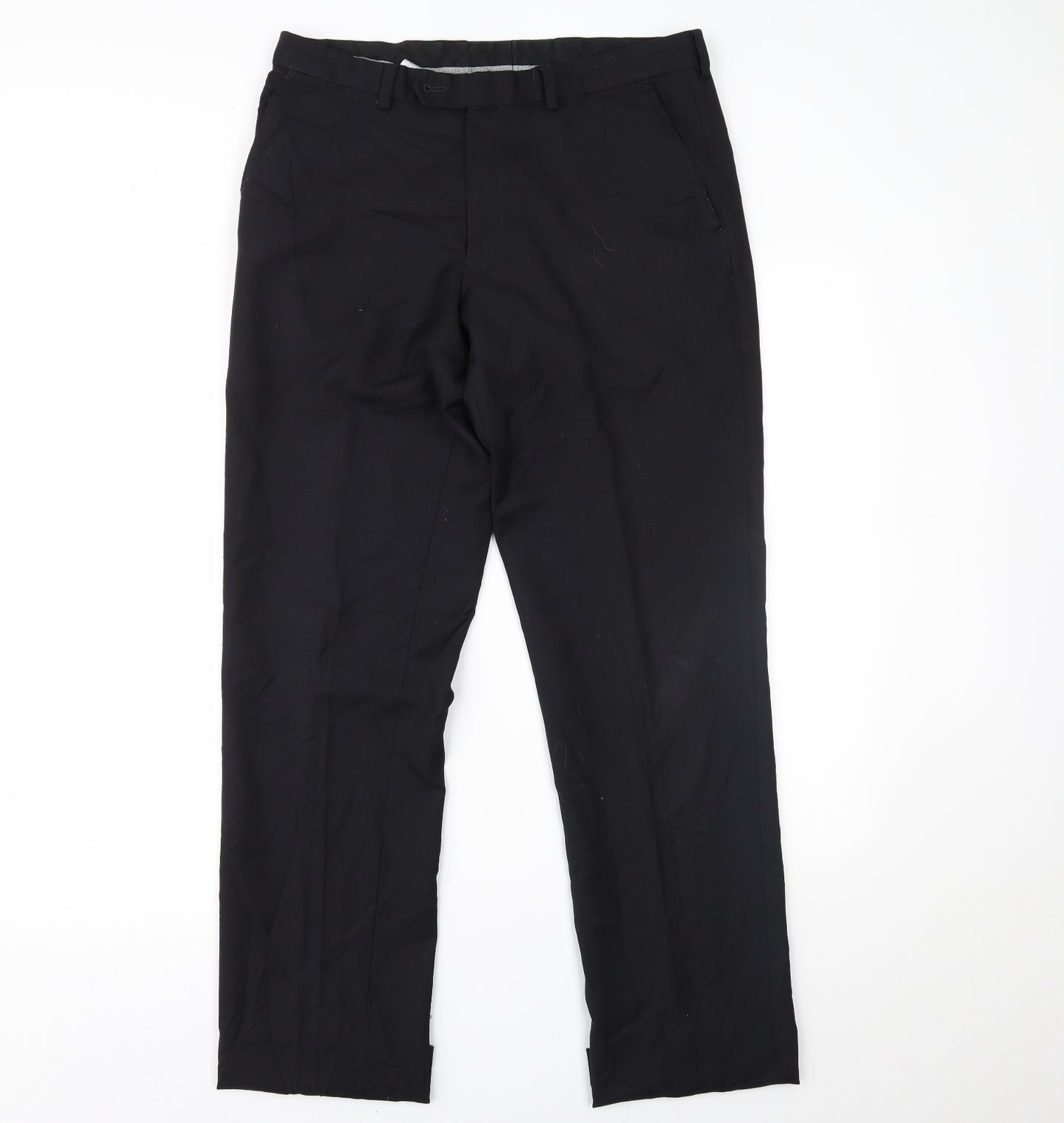 NEXT Mens Black   Trousers  Size 32 L31 in