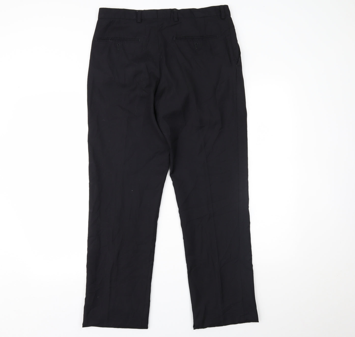 NEXT Mens Black   Trousers  Size 32 L31 in
