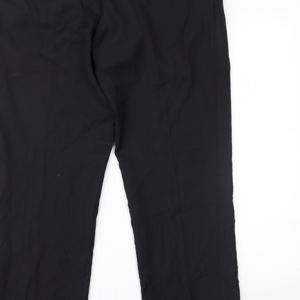 NEXT Mens Black   Trousers  Size 32 L31 in