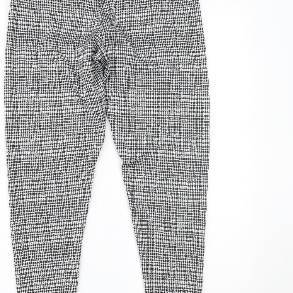 Nutmeg Womens Multicoloured Houndstooth   Leggings Size 16 L23 in