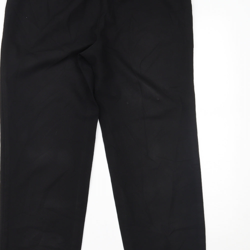 Papaya Womens Black   Trousers  Size 8 L24 in