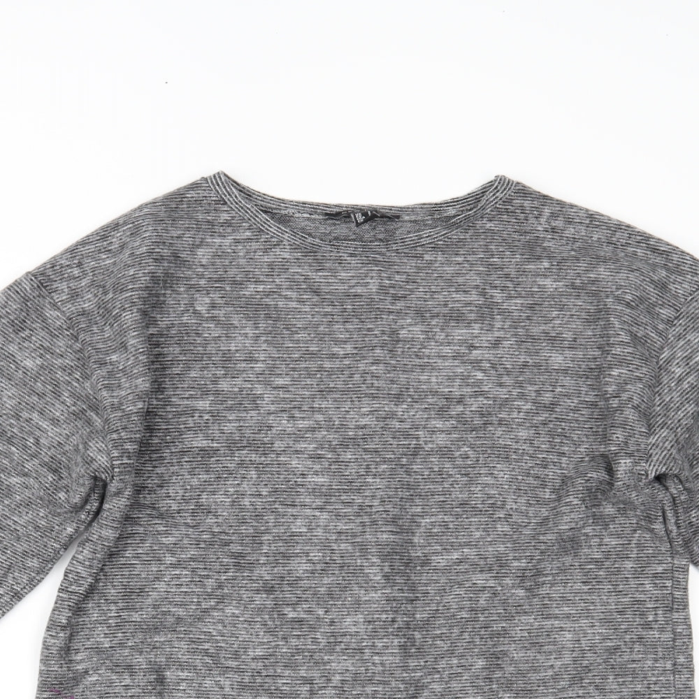 New Look Womens Grey   Pullover Jumper Size S