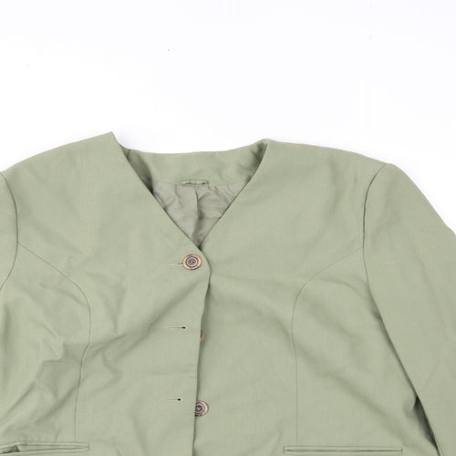 Bonmarché Womens Green   Jacket Blazer Size 20