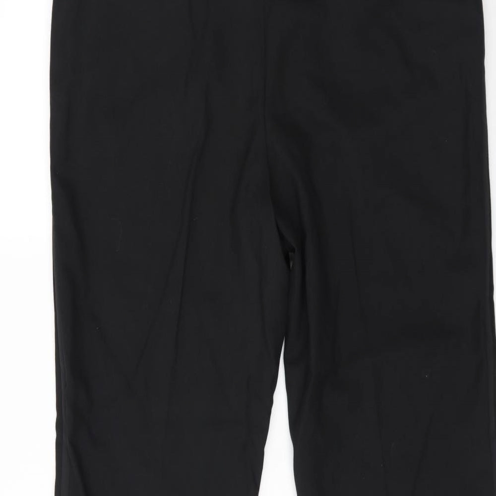 Preworn Mens Black   Trousers  Size 46 L28 in