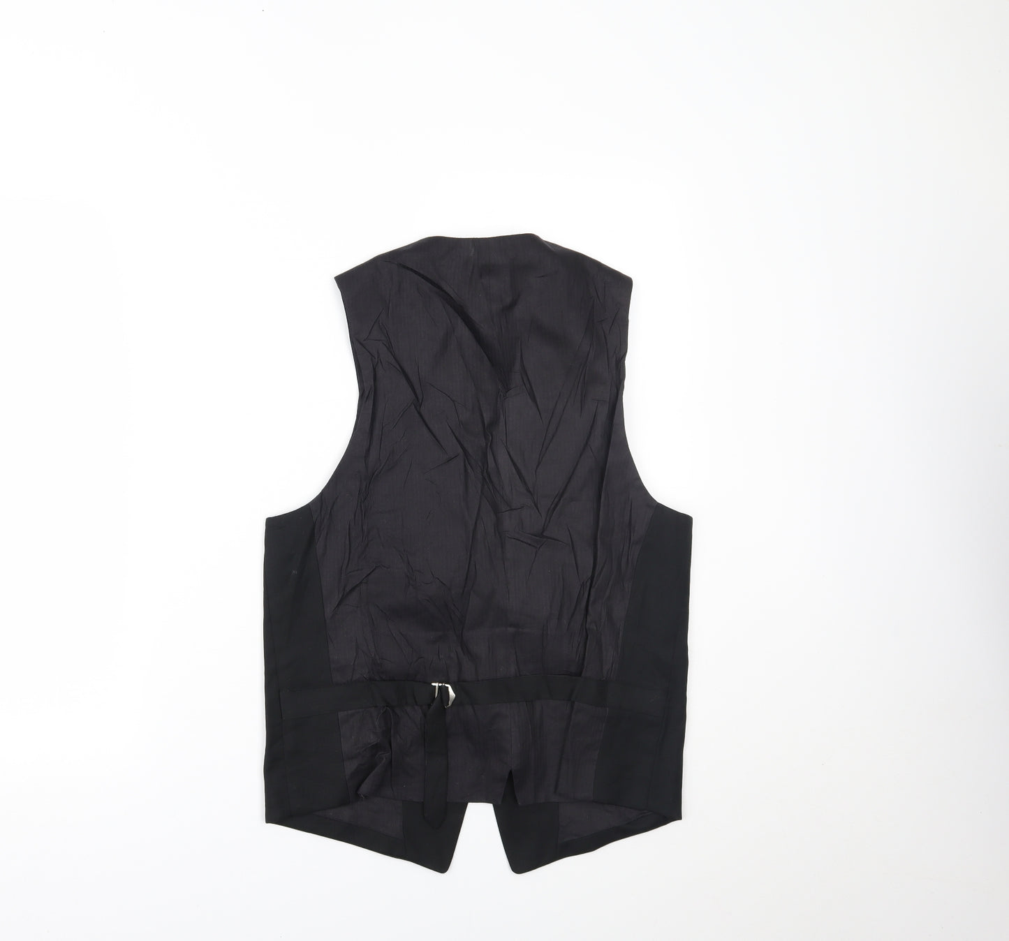 AllSaints Mens Black   Jacket Suit Waistcoat