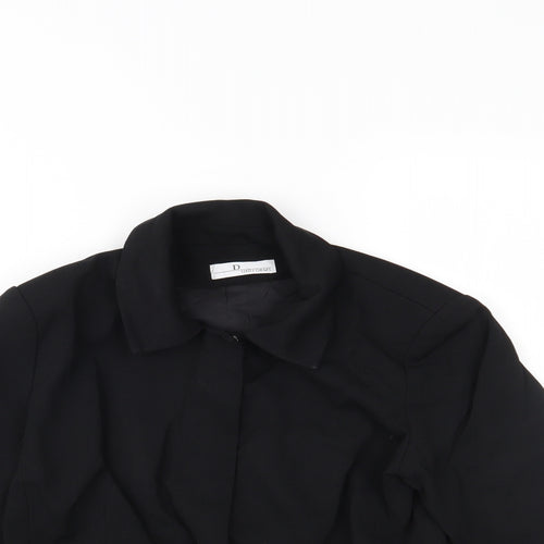 D Uniforms Womens Black   Jacket  Size 12