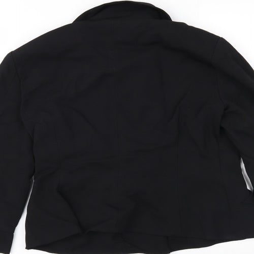 D Uniforms Womens Black   Jacket  Size 12