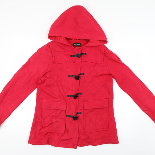 George Womens Red   Jacket Coat Size 12