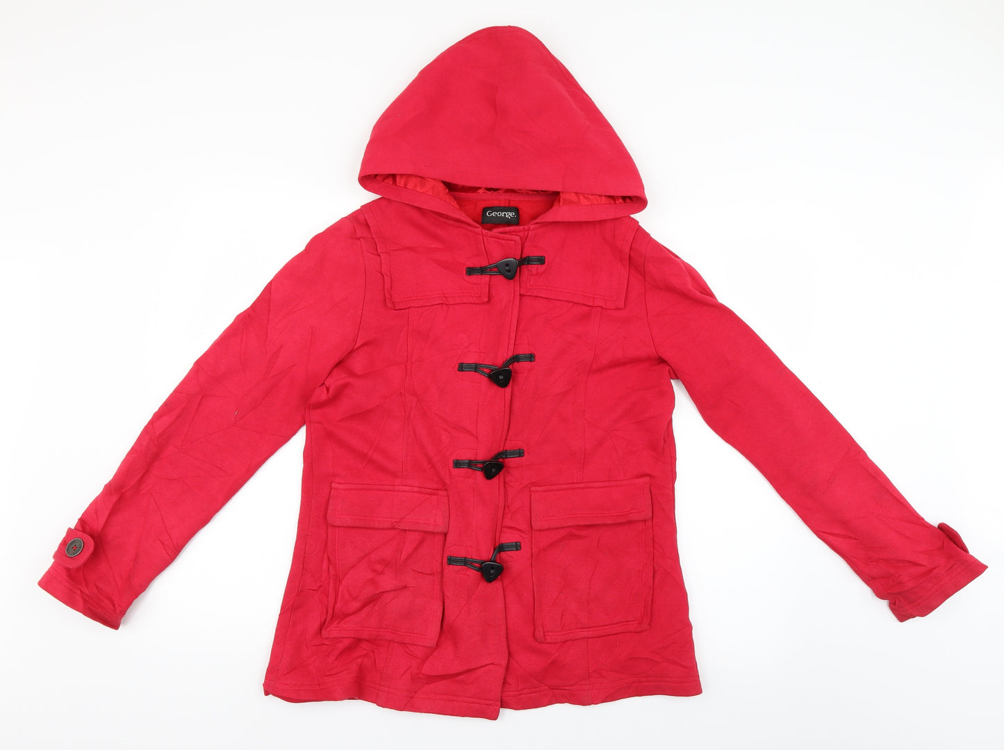 George Womens Red   Jacket Coat Size 12