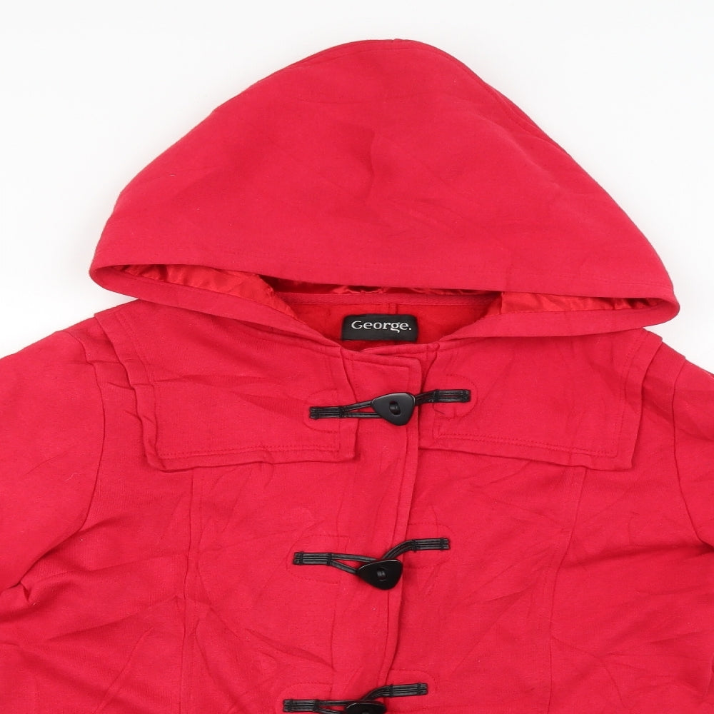 George Womens Red   Jacket Coat Size 12