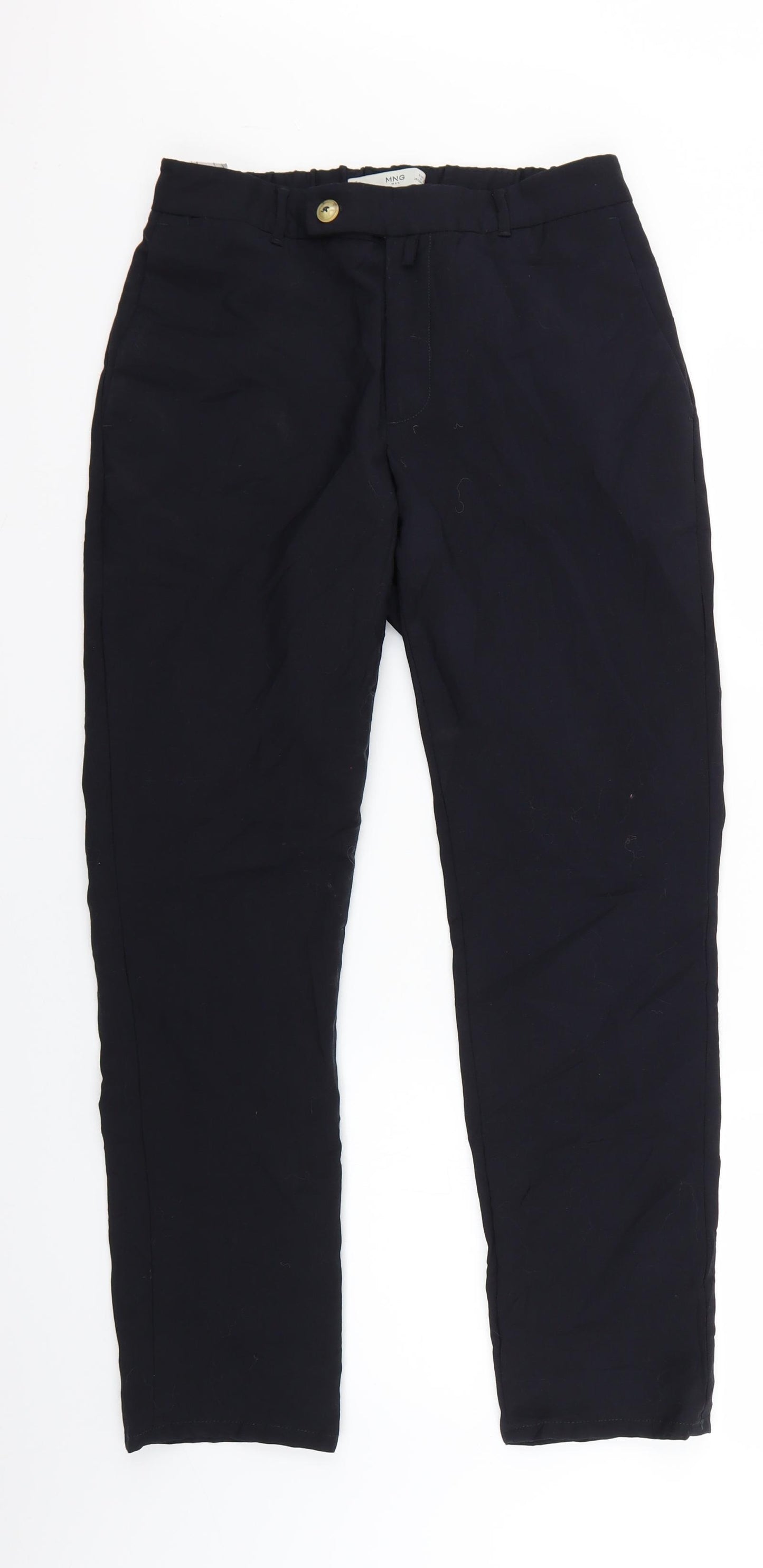 mng man Womens Blue   Trousers  Size 10 L26.5 in