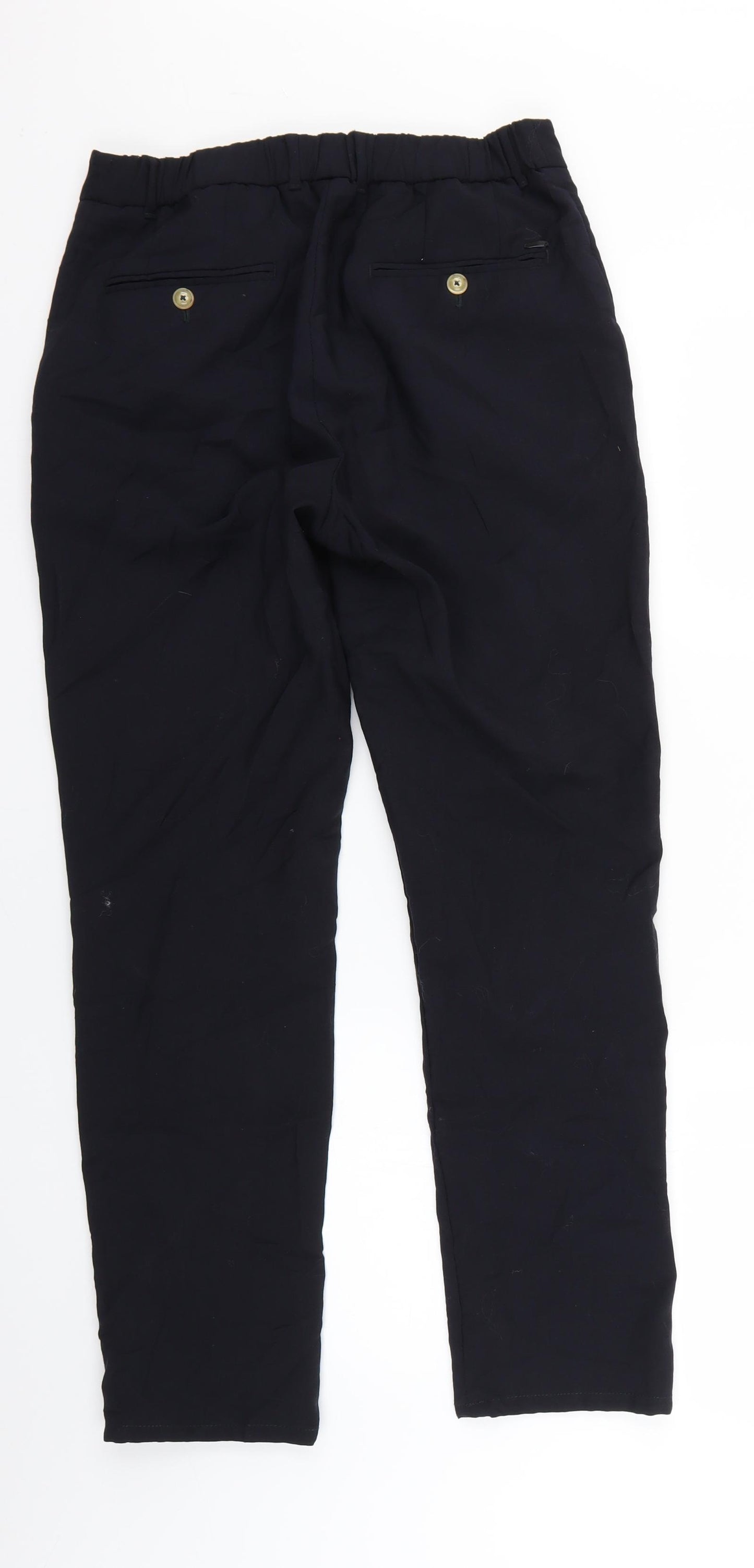 mng man Womens Blue   Trousers  Size 10 L26.5 in