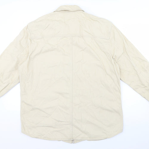 Topman Mens Beige   Jacket  Size XL