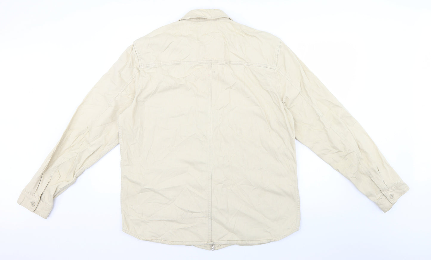 Topman Mens Beige   Jacket  Size XL
