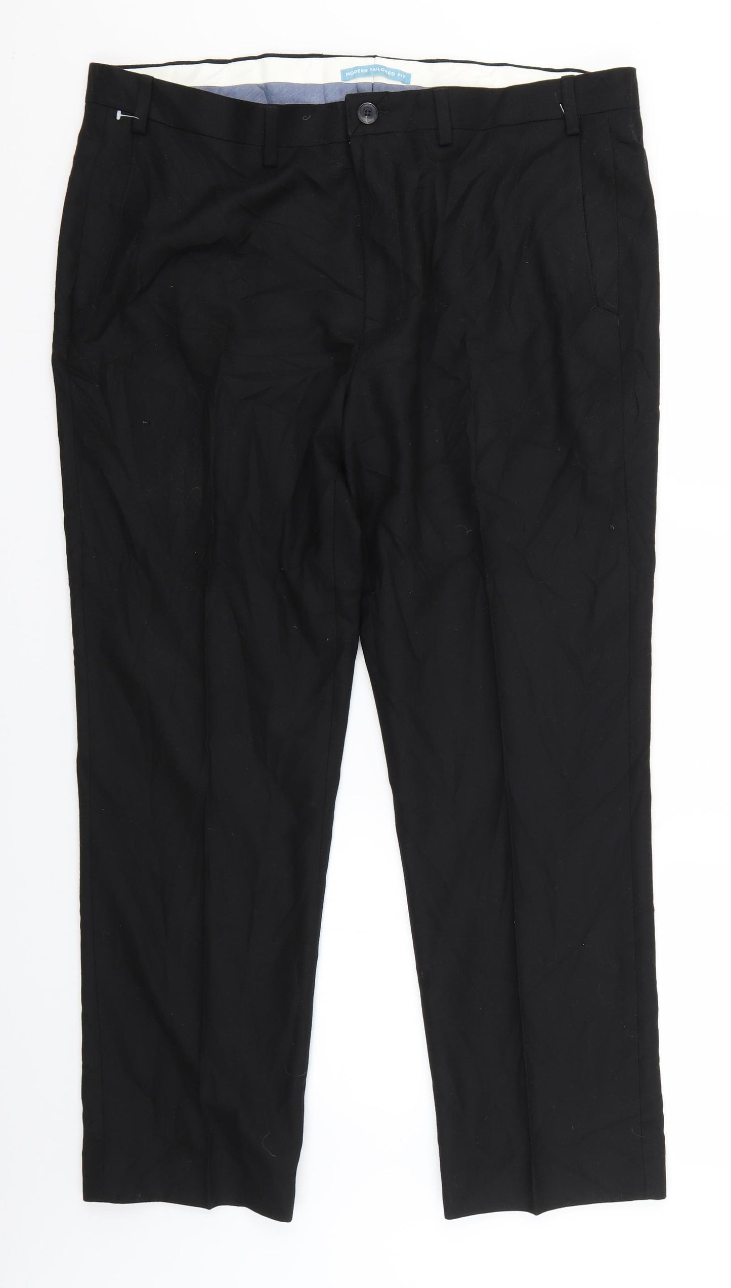 Marks and Spencer Mens Black   Trousers  Size 38 L26 in