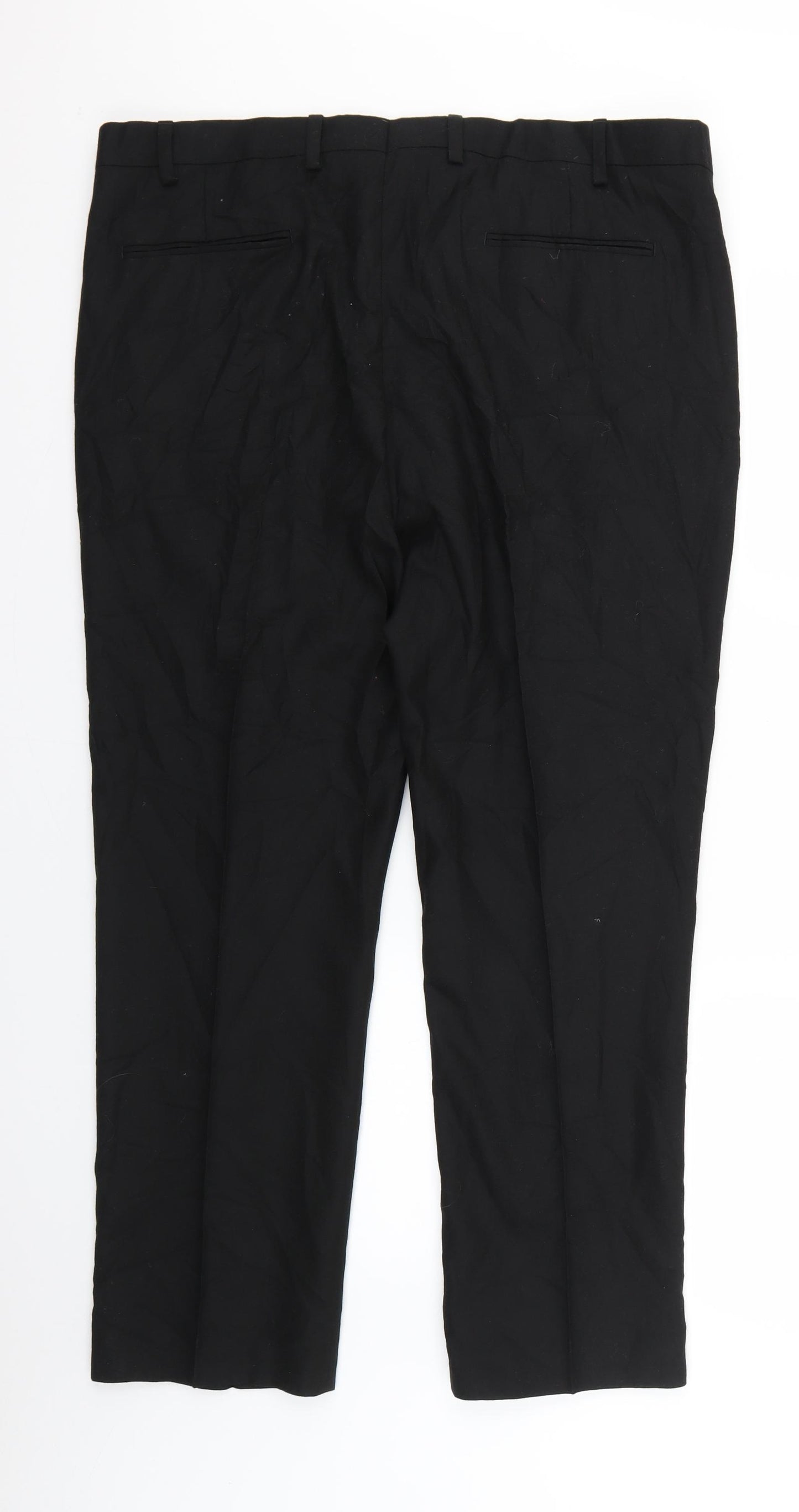 Marks and Spencer Mens Black   Trousers  Size 38 L26 in