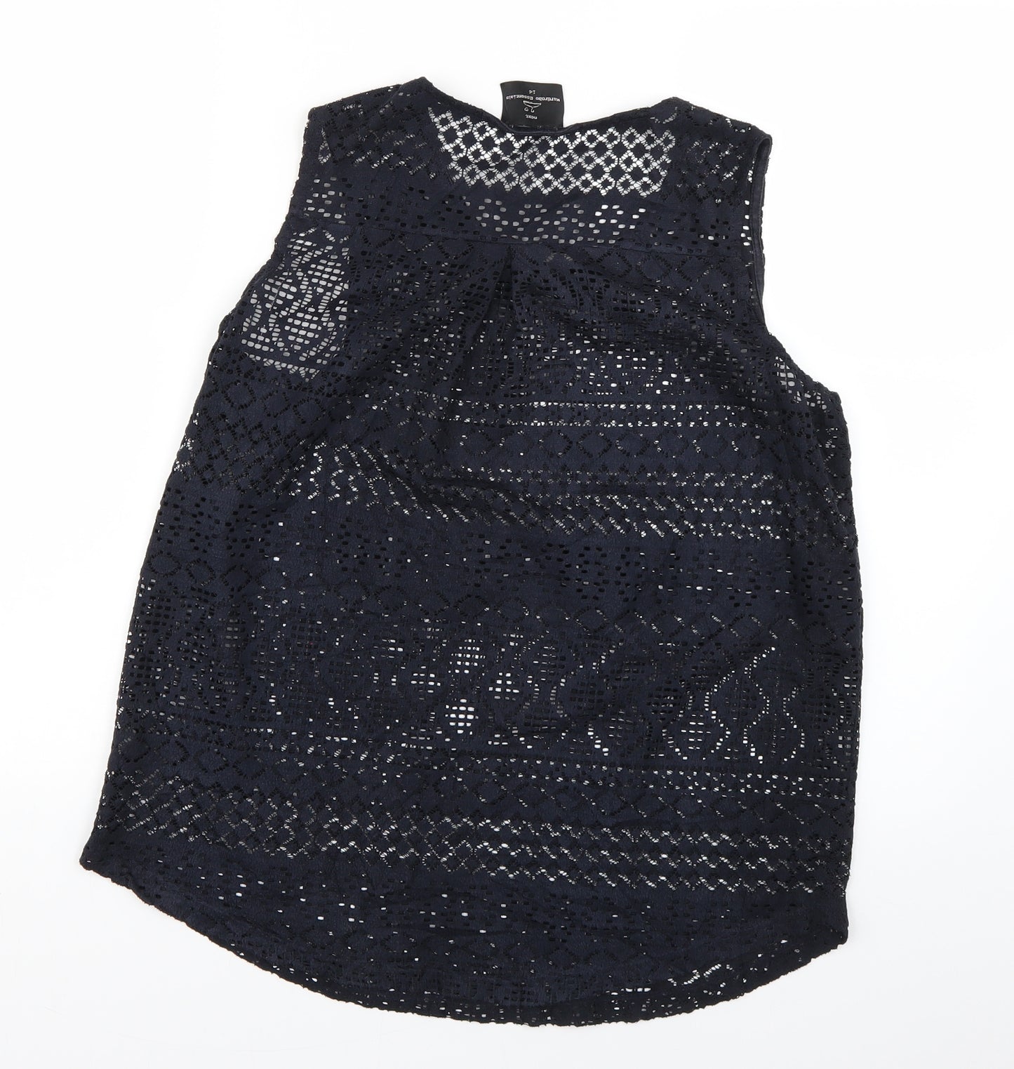 NEXT Womens Blue   Basic Blouse Size 14