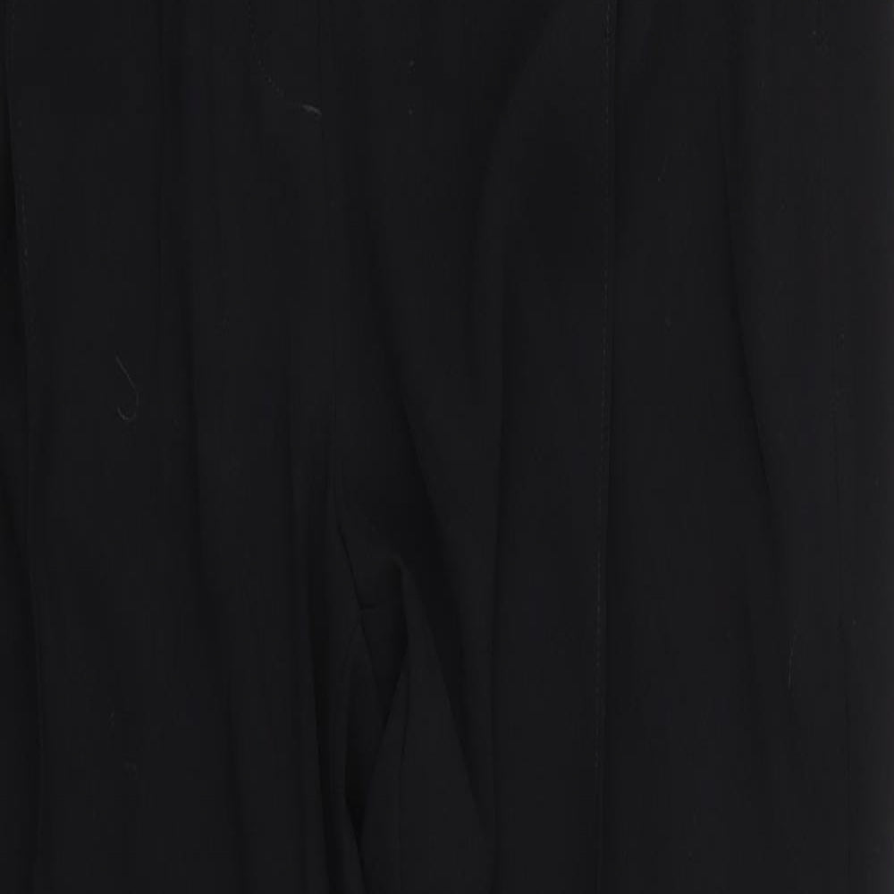 Marks and Spencer Womens Black   Trousers  Size 16 L25 in