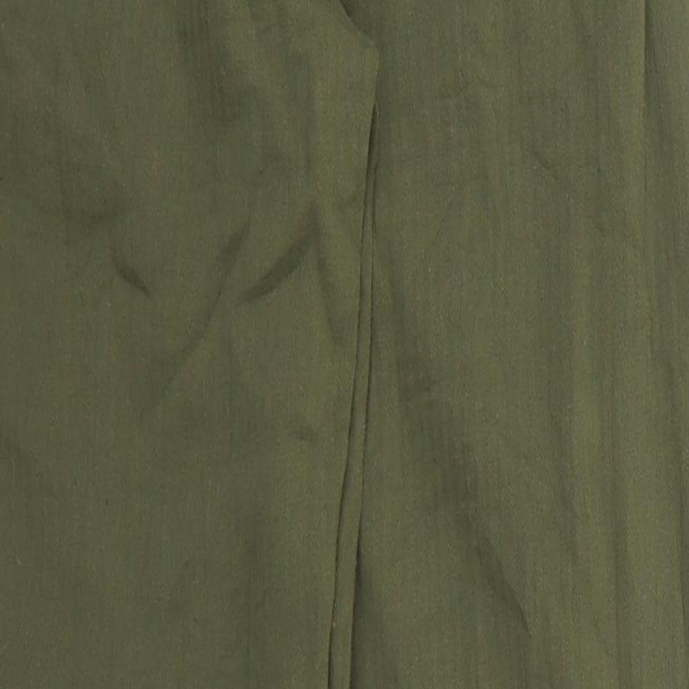 Marks & Spencer Womens Green   Trousers  Size 14 L29 in