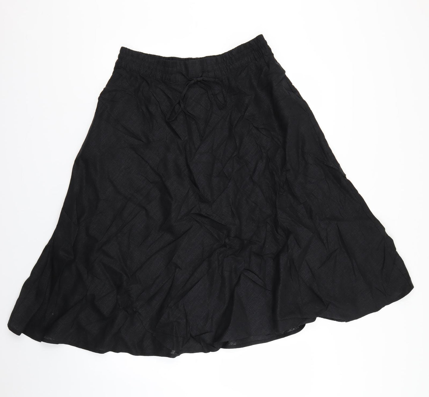 Marks & Spencer Womens Black   Flare Skirt Size 12
