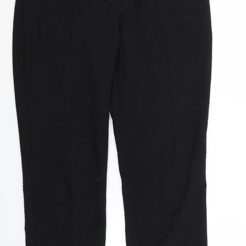 Marks and Spencer Womens Black   Trousers  Size 14 L26 in