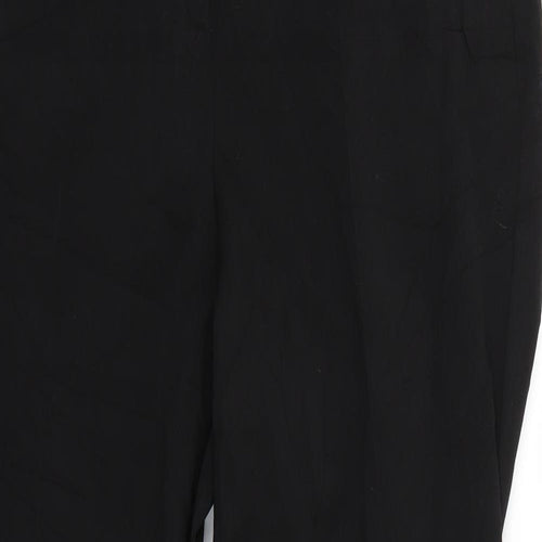 Marks and Spencer Womens Black   Trousers  Size 14 L25 in