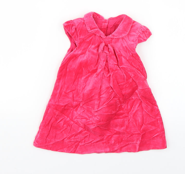 Mothercare Baby Pink   Fit & Flare  Size 6-9 Months