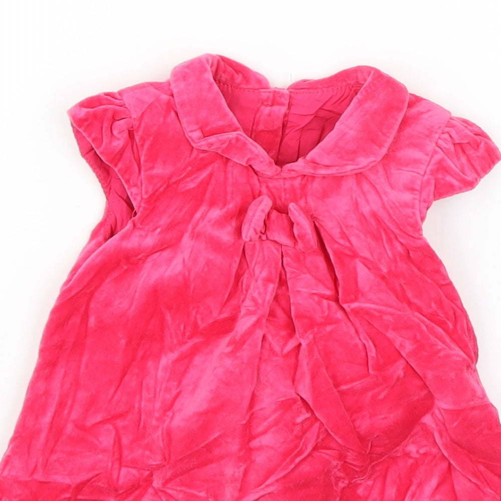 Mothercare Baby Pink   Fit & Flare  Size 6-9 Months