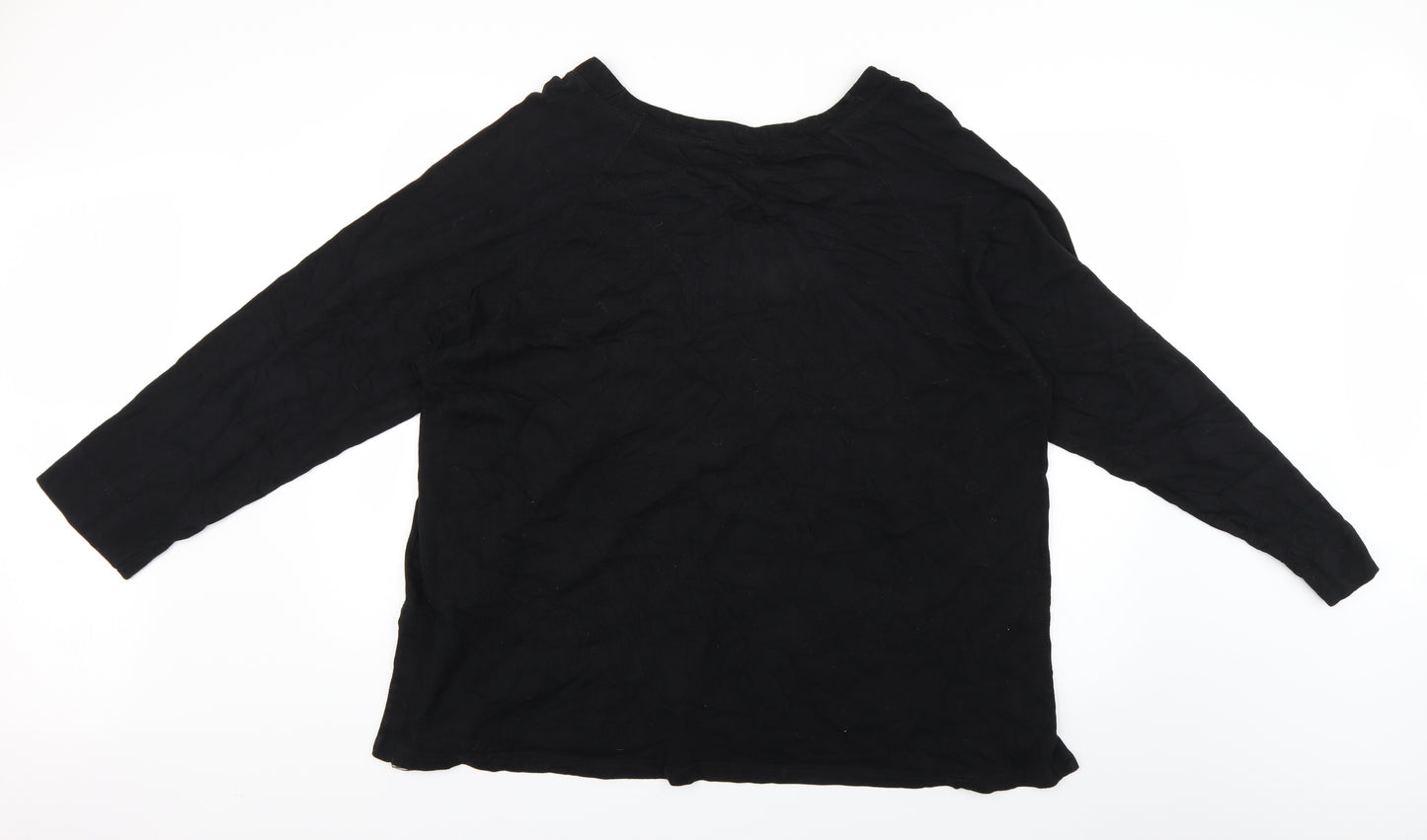 Preworn Mens Black    T-Shirt Size 2XL