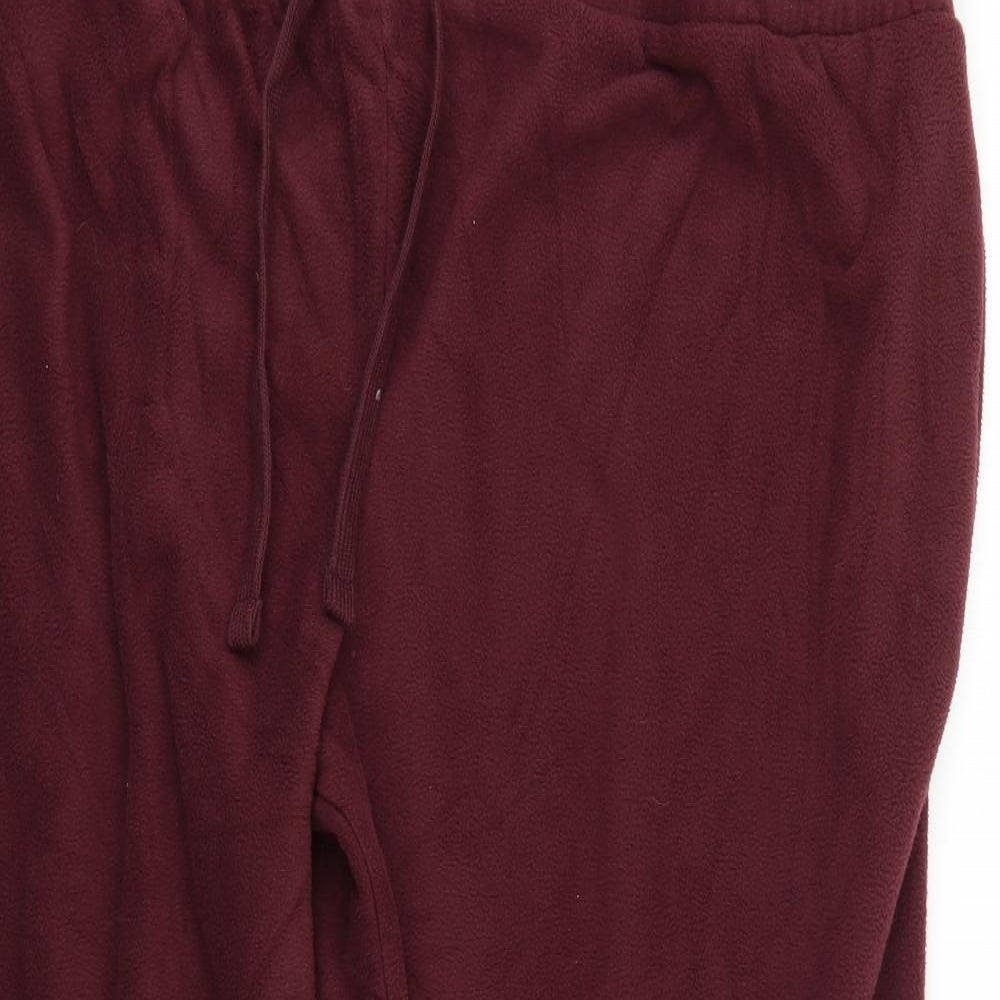 Marks and Spencer Womens Brown   Jogger Trousers Size 4XL L27.5 in