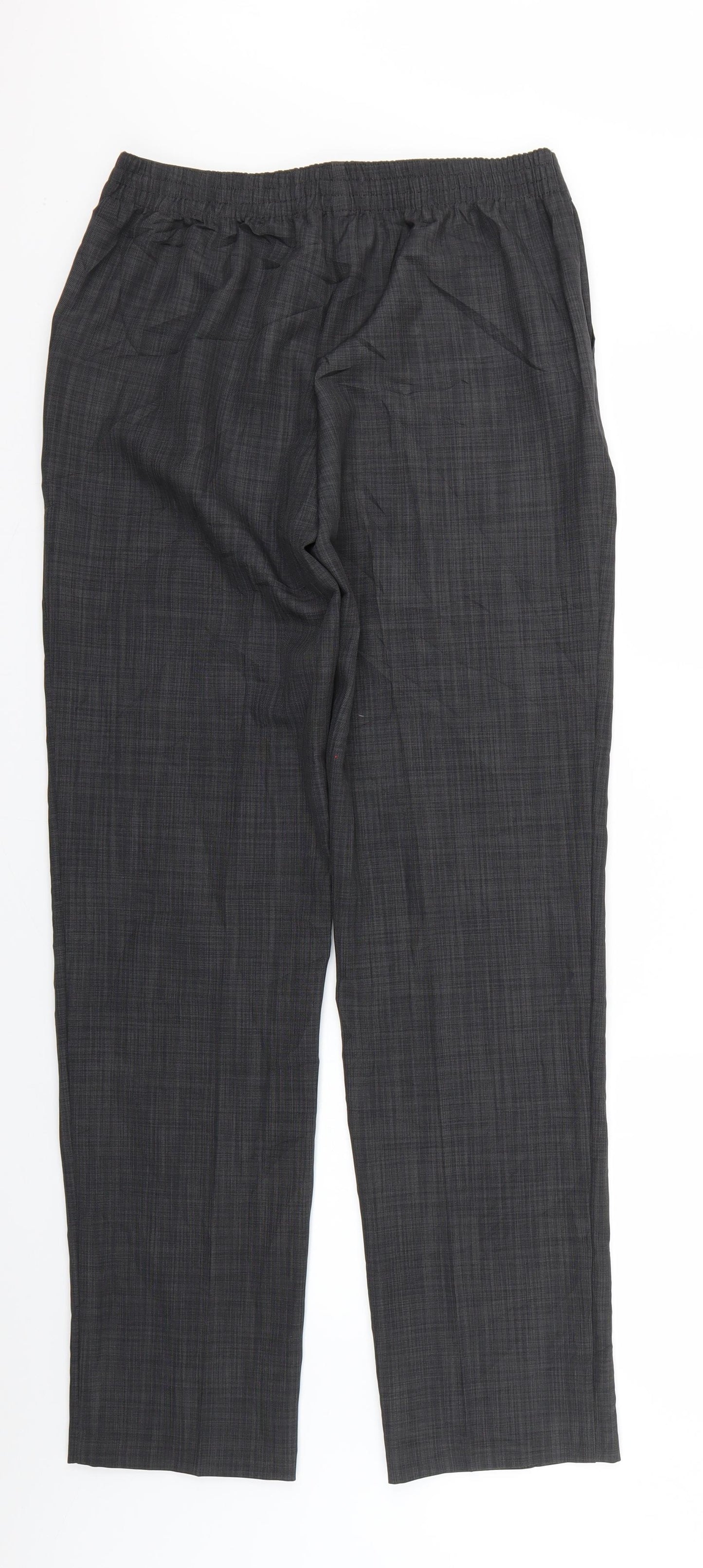 Marks and Spencer Womens Grey   Trousers  Size 10 L29 in