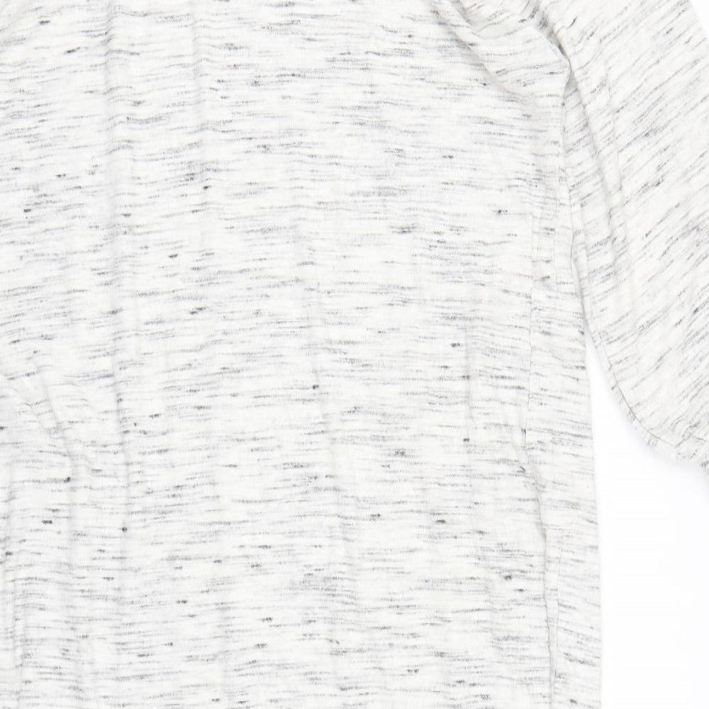 the lounge edit Womens Grey Solid  Top Pyjama Top Size 22