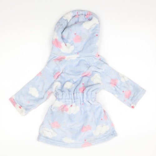 Nutmeg Girls Blue    Robe Size 18-24 Months