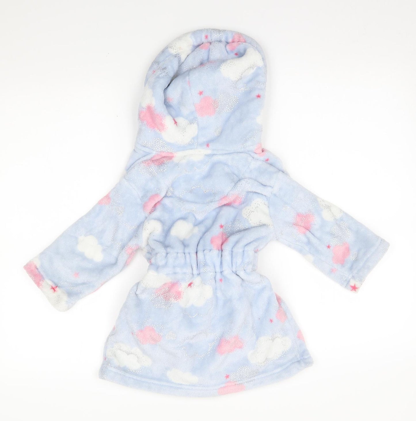 Nutmeg Girls Blue    Robe Size 18-24 Months