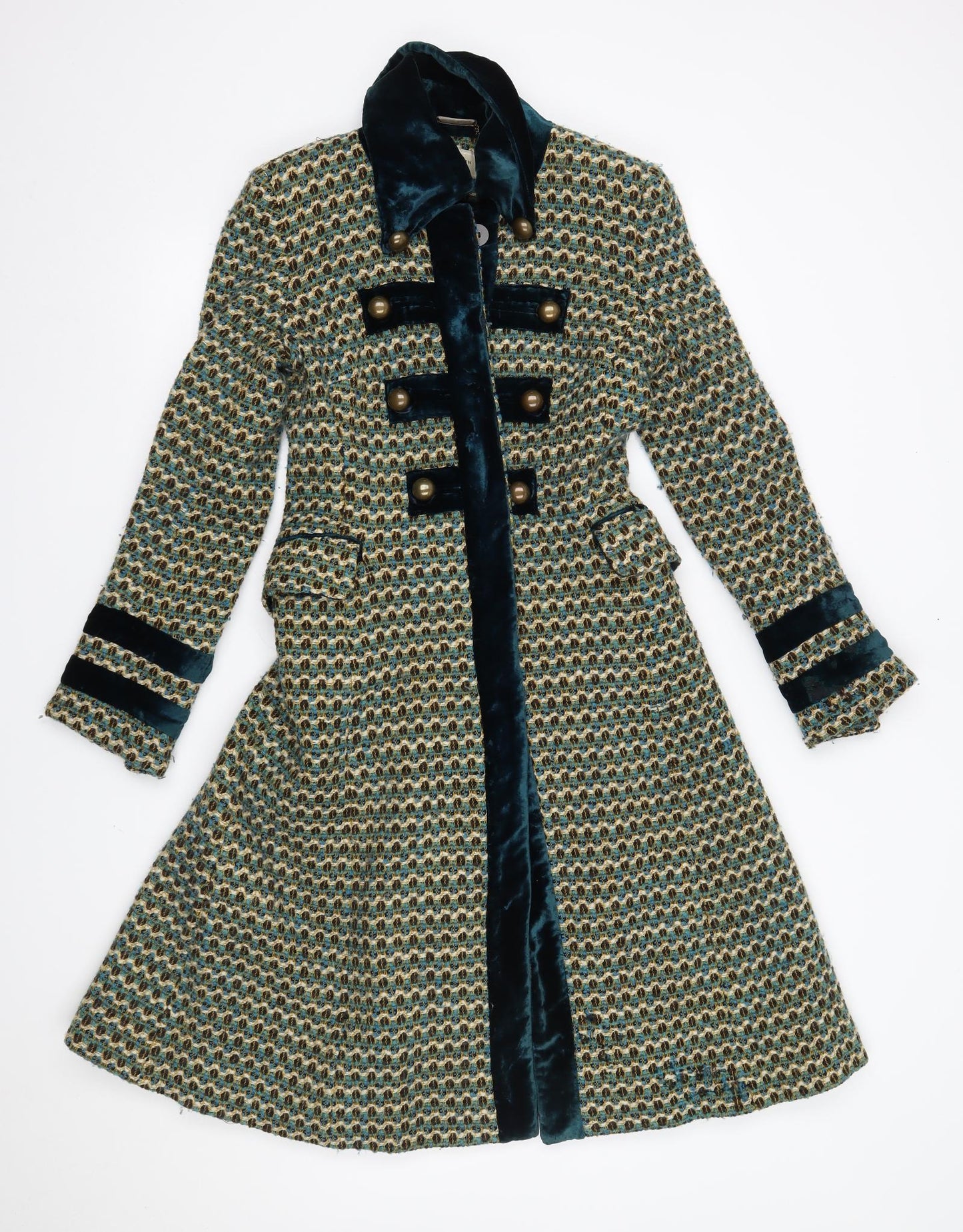 Karen Millen Womens Beige   Overcoat Coat Size 8