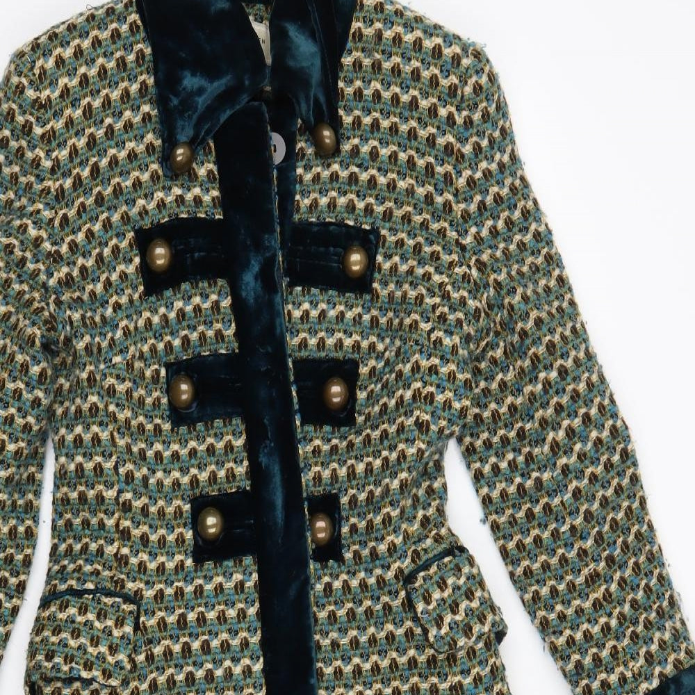 Karen Millen Womens Beige   Overcoat Coat Size 8