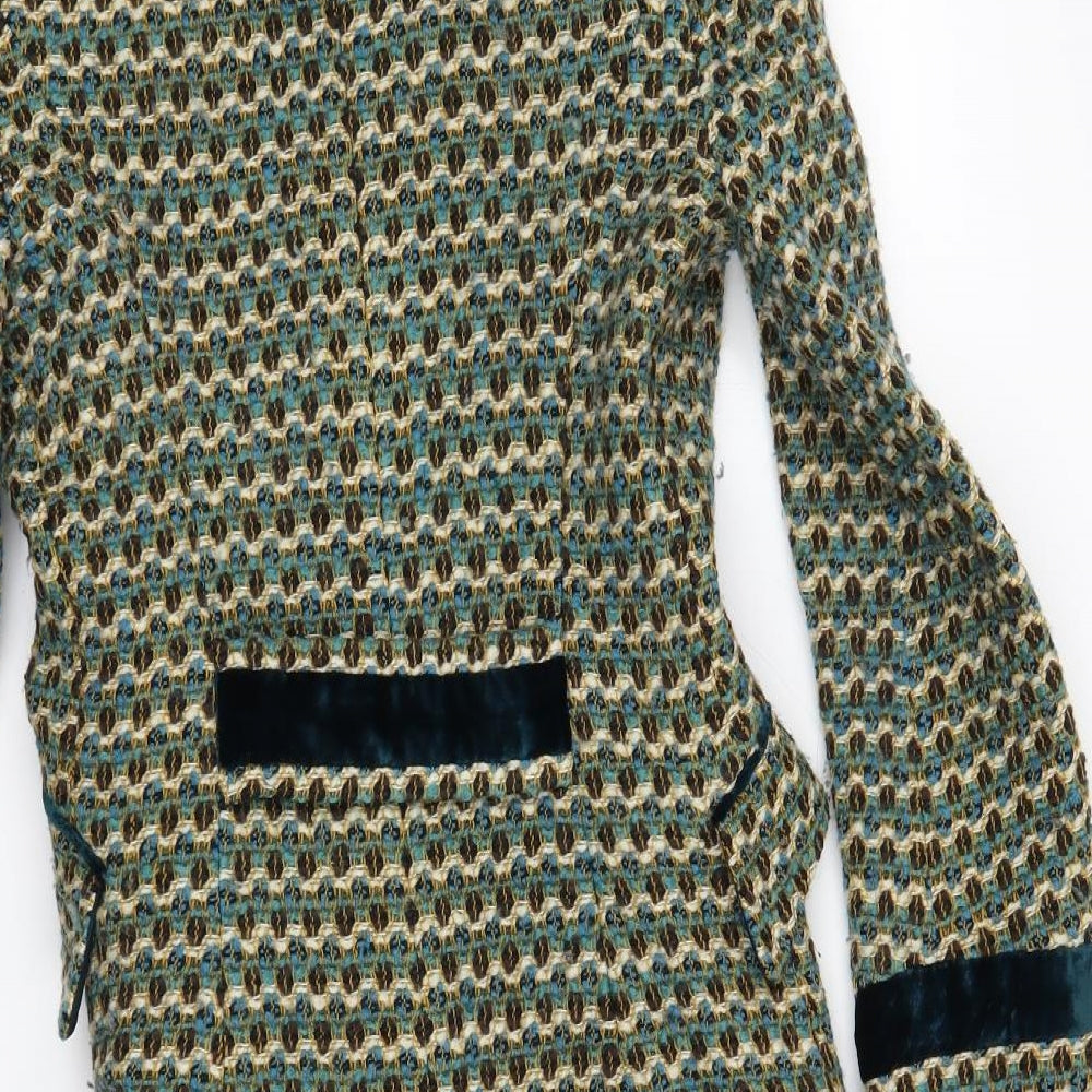 Karen Millen Womens Beige   Overcoat Coat Size 8