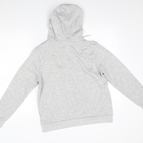 Papaya Womens Grey   Full Zip Hoodie Size M