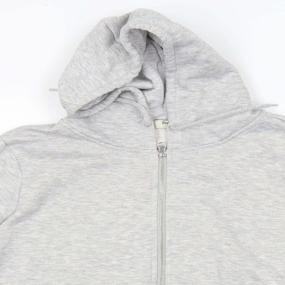 Papaya Womens Grey   Full Zip Hoodie Size M