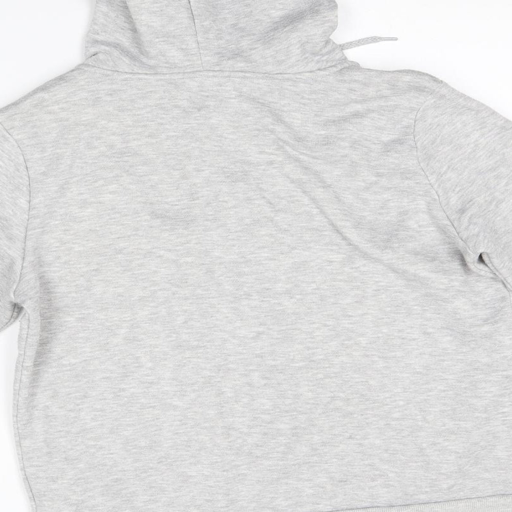 Papaya Womens Grey   Full Zip Hoodie Size M