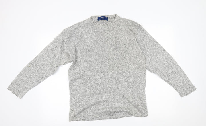 Moto Mens Green   Pullover Jumper Size S