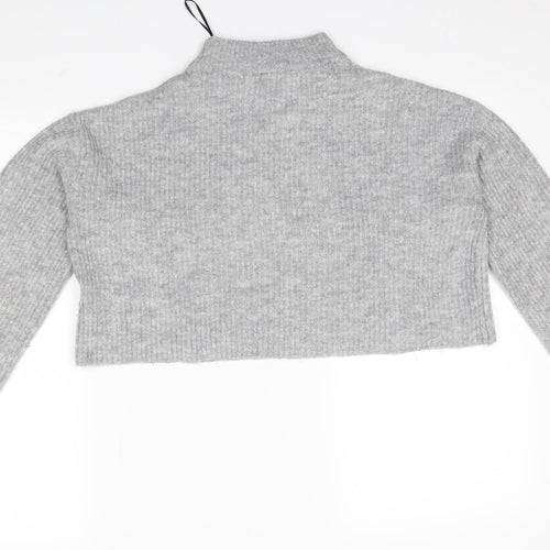 H&M Womens Grey   Pullover Jumper Size S