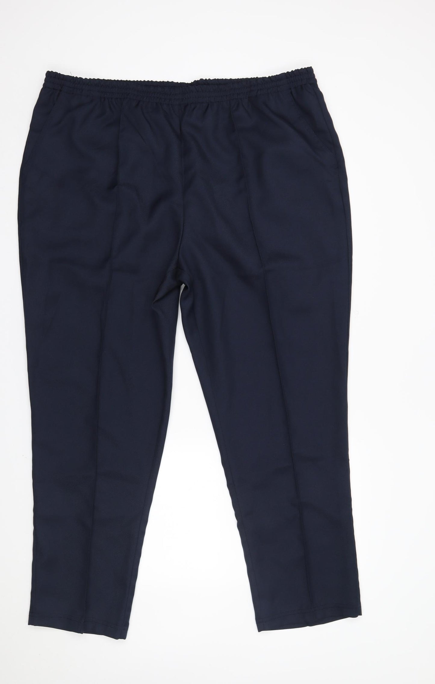 Damart Womens Blue   Trousers  Size 24 L28 in