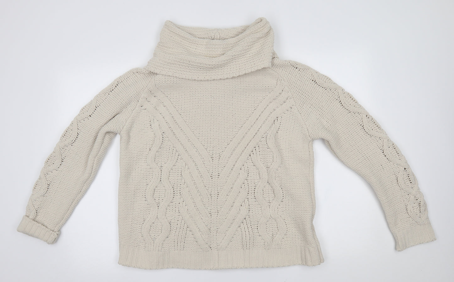 Matalan Womens Beige   Pullover Jumper Size L