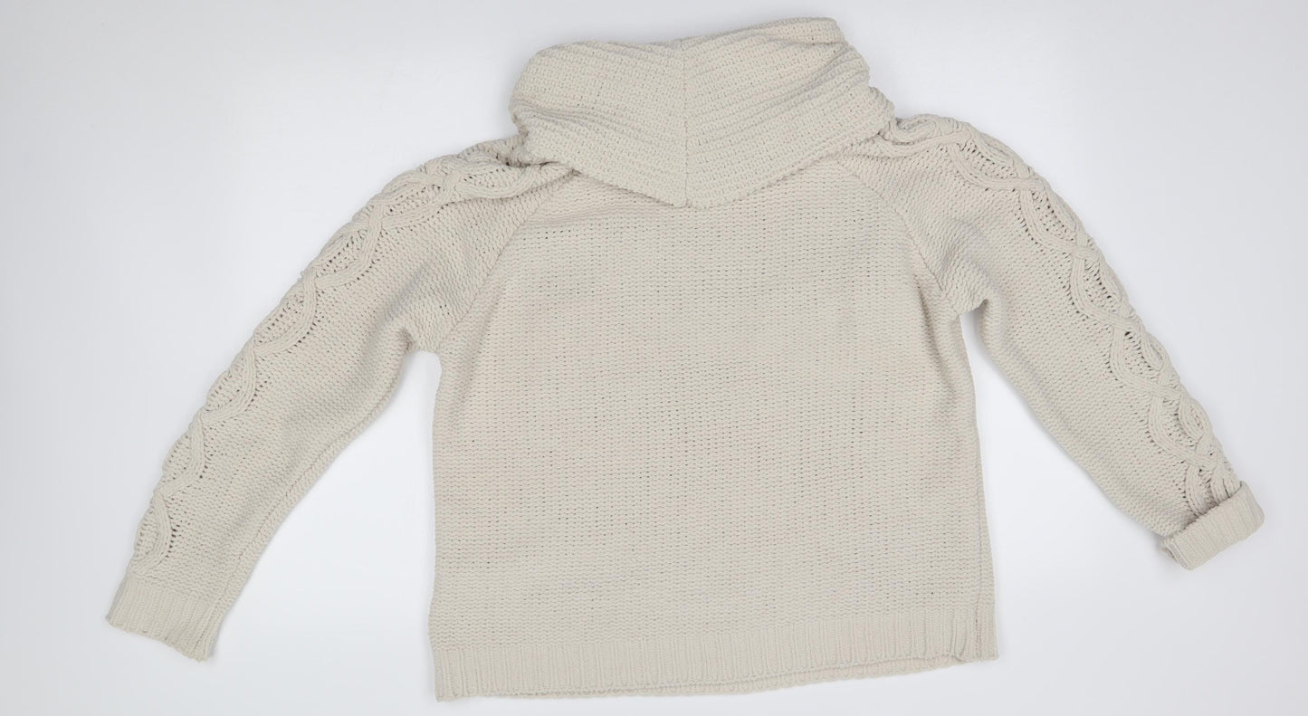 Matalan Womens Beige   Pullover Jumper Size L